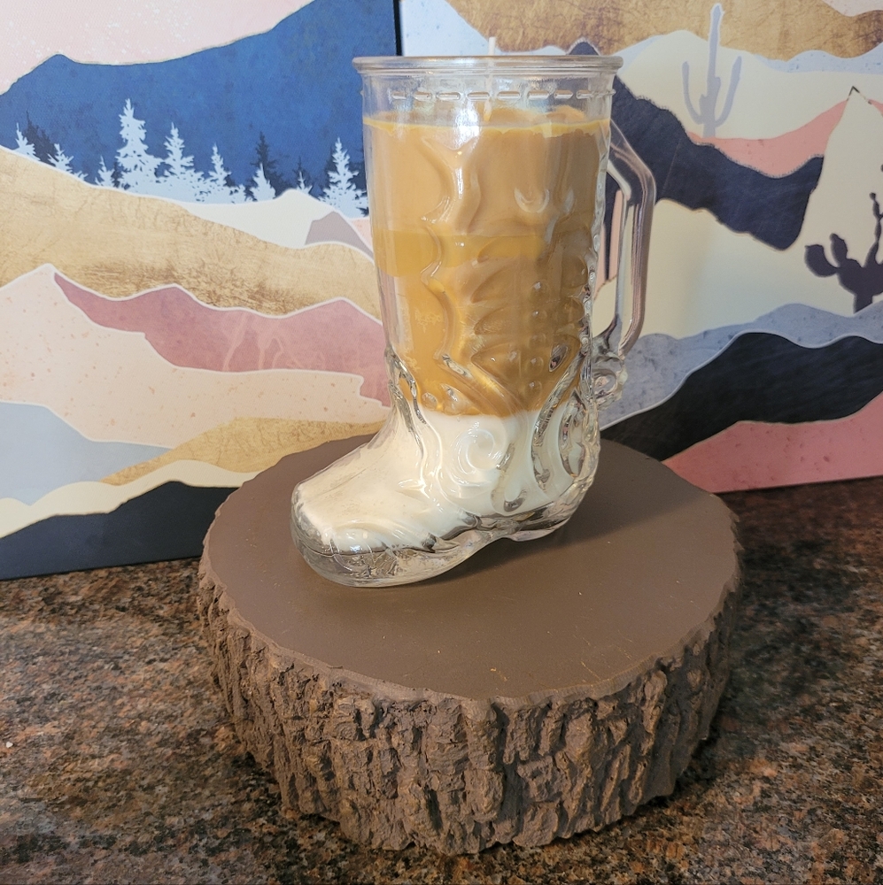 Burnin' Boot Candle